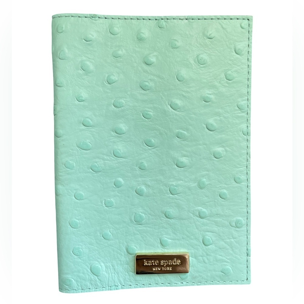 Kate Spade New York Laurel Way Mint Green Leather Passport Holder
